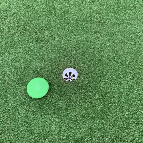 Golf Green Putting Hole With Lid